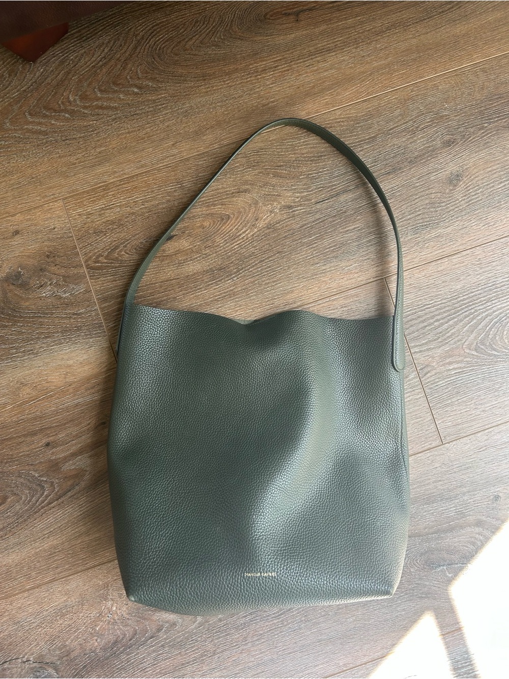 Mansur Gavriel Everyday Cabas bucket tote in Seaweed